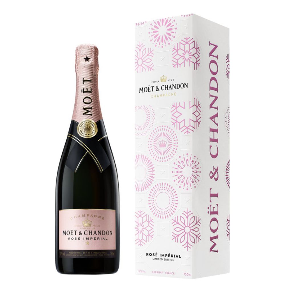 Moet Chandon Rose imperial limited edition gift box End Of Year 2023