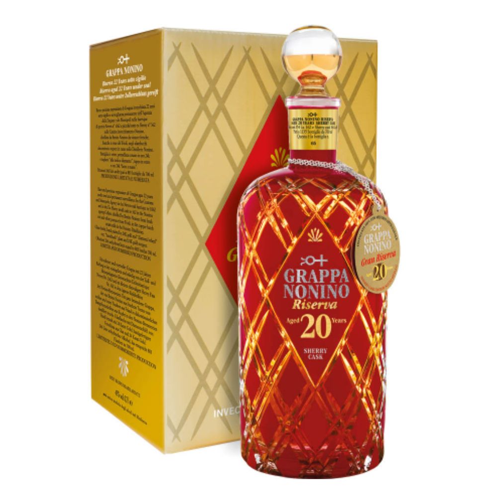 Nonino Grappa Riserva 20Y 0,7l Gift Box