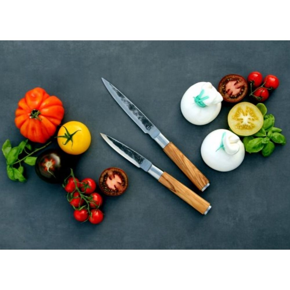 Japonski univerzalen nož, Utility knife, olive wood