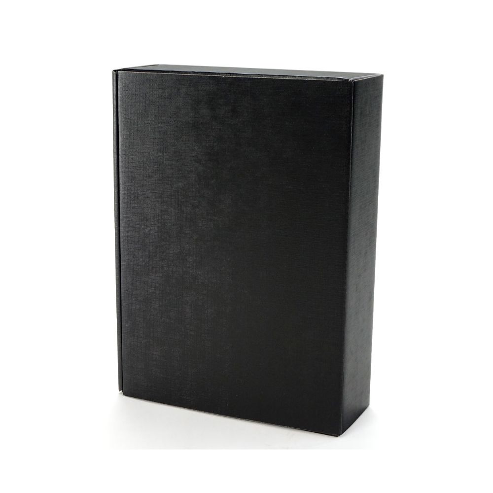 Darilni karton 3 stk. STRUKTURA VITA BLACK