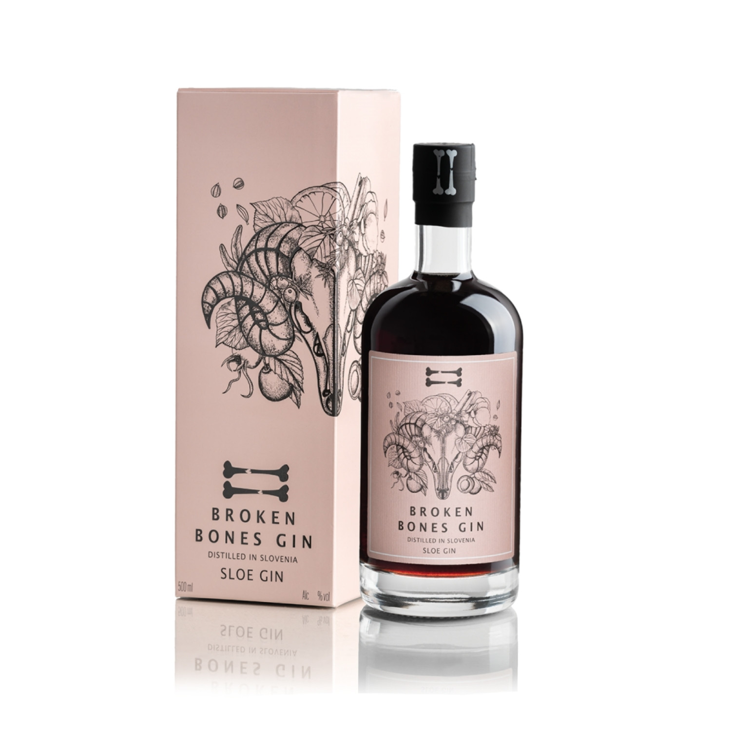 Gin Broken Bones Sloe 500 ml