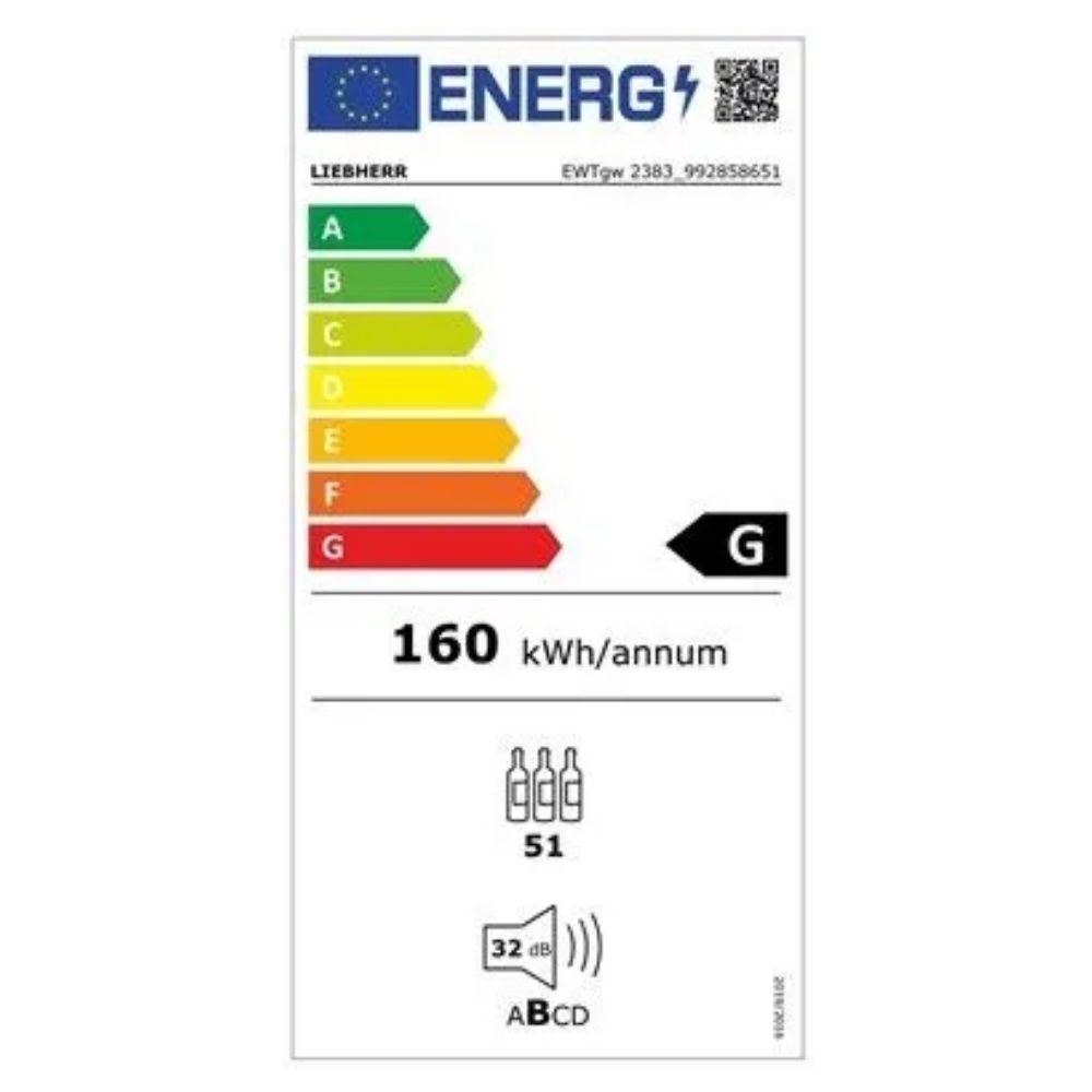 Vinska vitrina vgradna EWTgw 2383