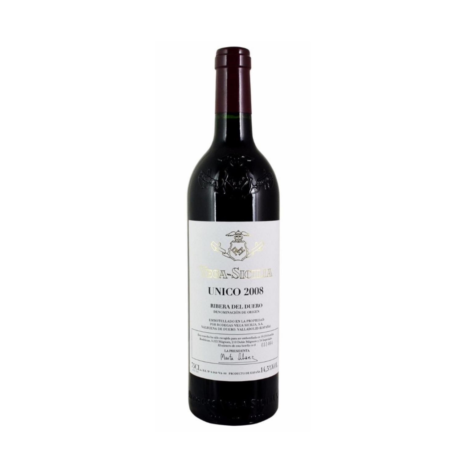 Bodegas Vega Sicilia Unico 2008