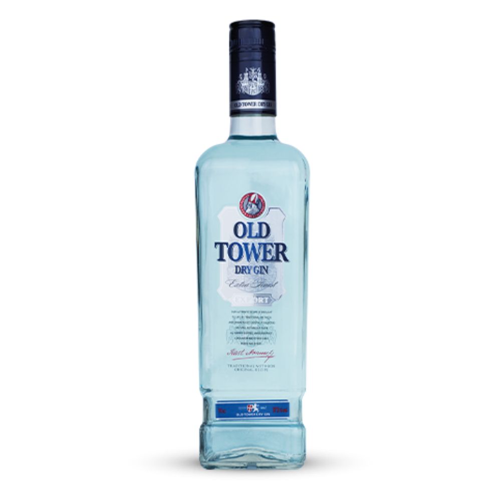 Old Tower Dry Gin (blue) 0,7l