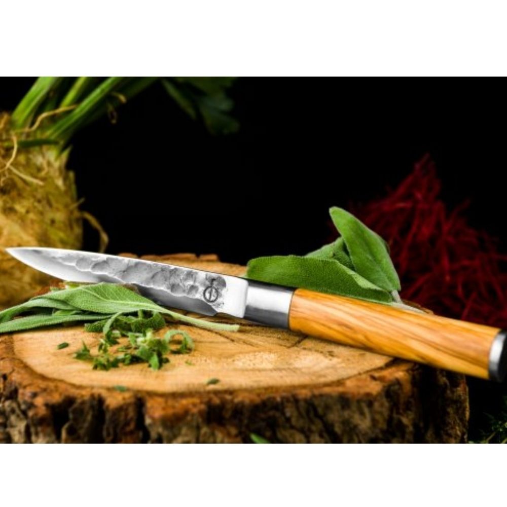 Japonski univerzalen nož, Utility knife, olive wood