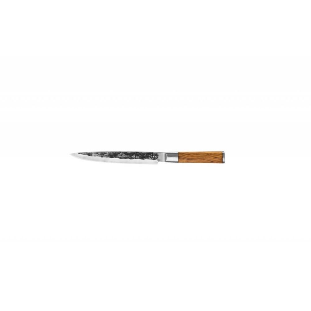 Japonski nož za rezanje, Carving knife, olive wood