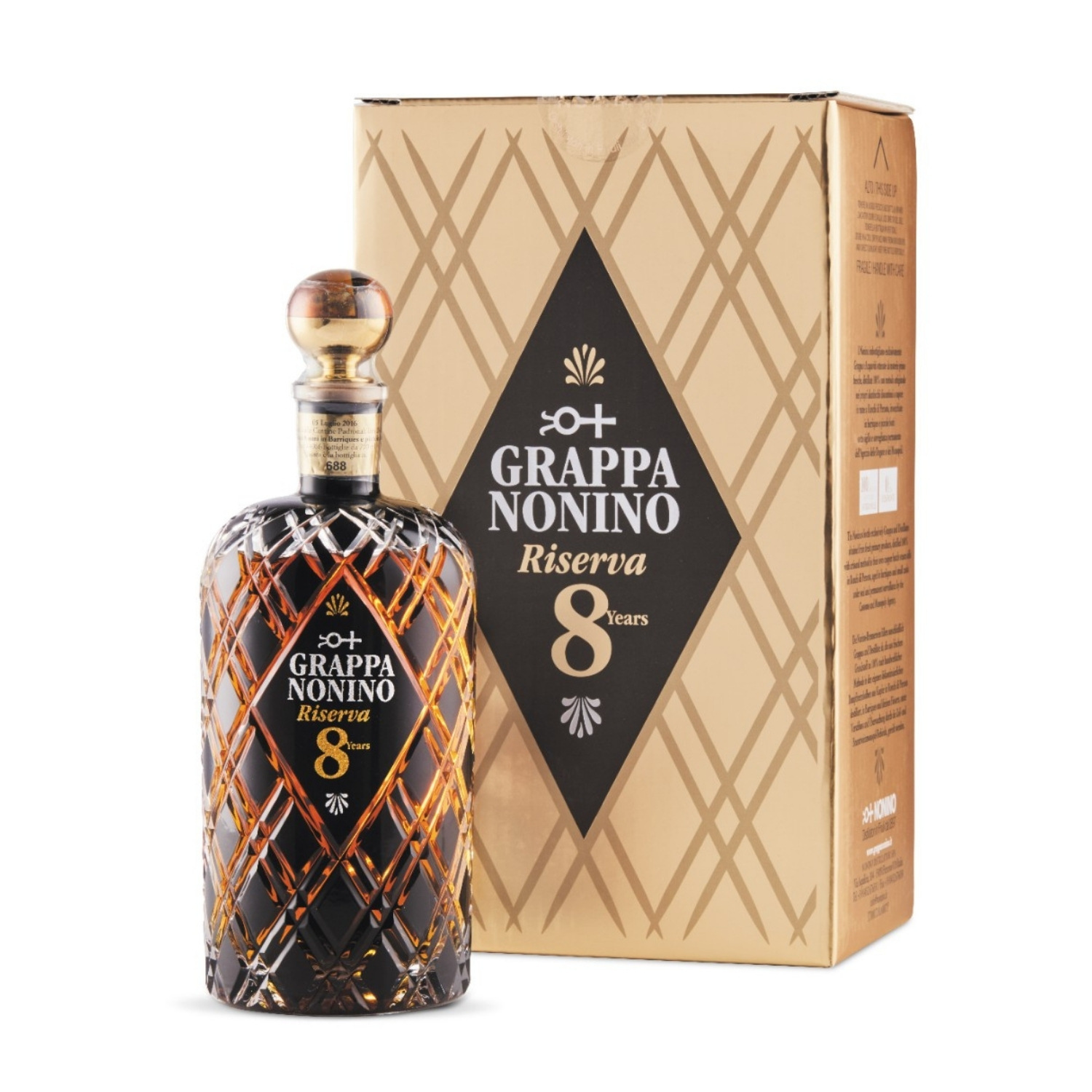 Nonino Grappa Riserva 8Y 0,7l Nonino Grappa Riserva 8Y 0,7l