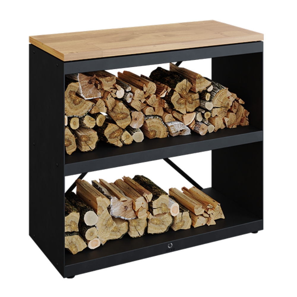 OFYR WOOD STORAGE BLACK DRESSOIR