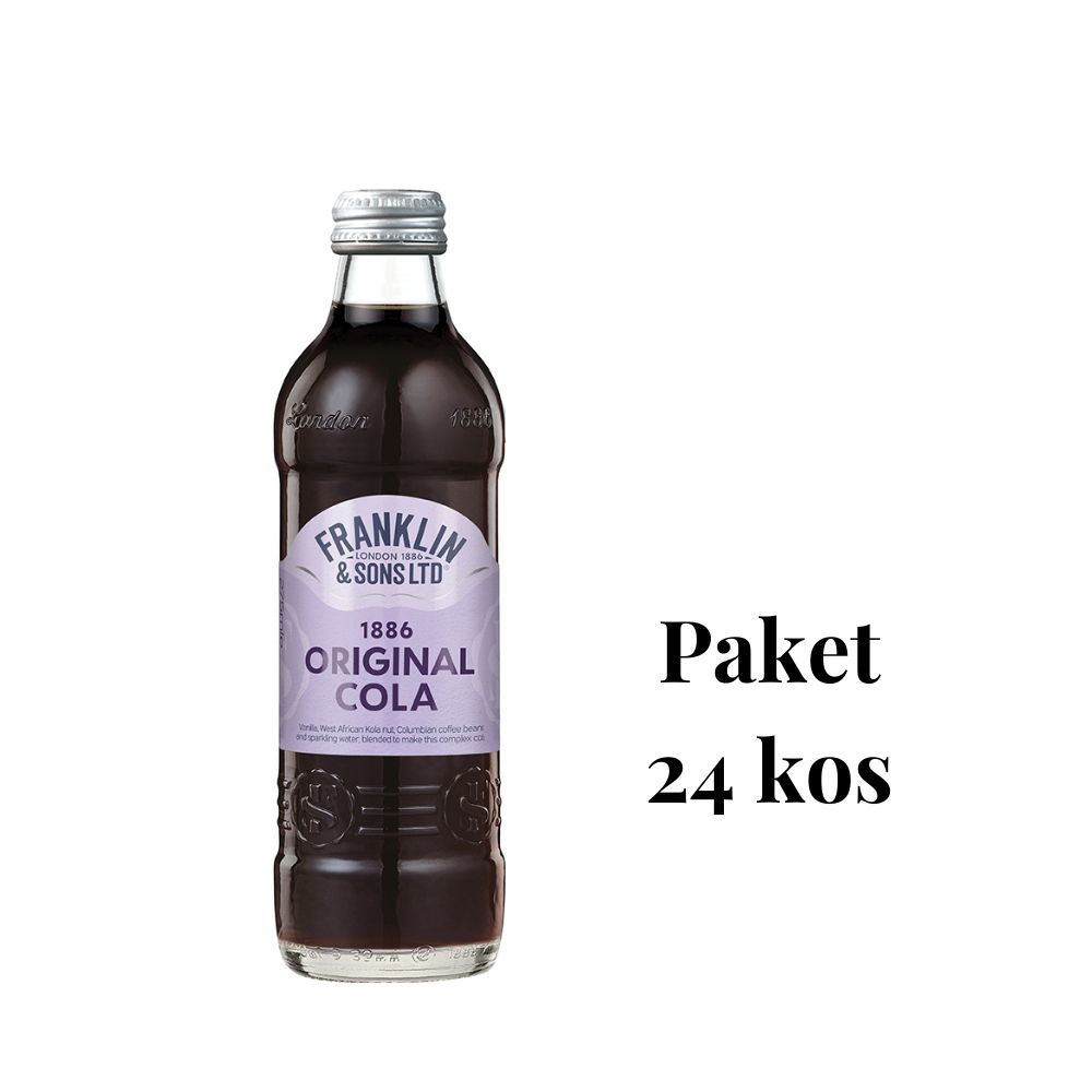 Franklin 1886 Cola 12X0,275L Franklin 1886 Cola 12X0,275L