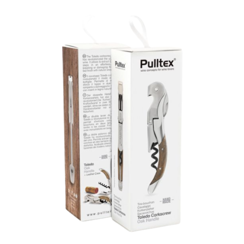 Pulltex Odpirač Toledo Oak Handle v embalaži Pulltex Odpirač Toledo Oak Handle v embalaži