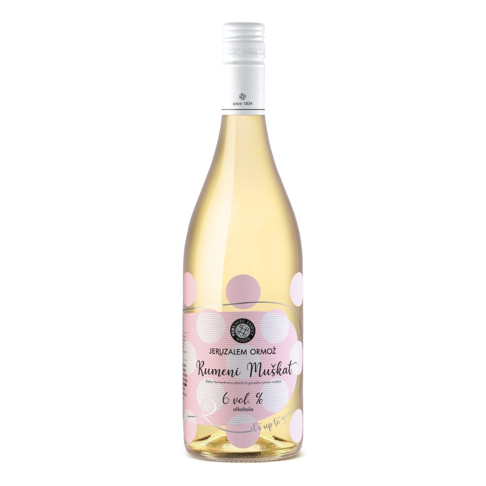 Rumeni muškat polsladko 6% Jeruzalem Ormož