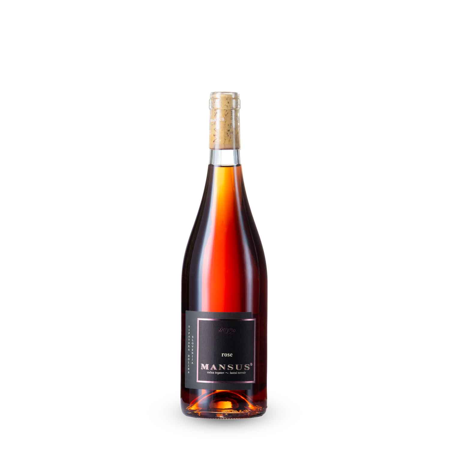 Barbera rose poškodovana etiketa