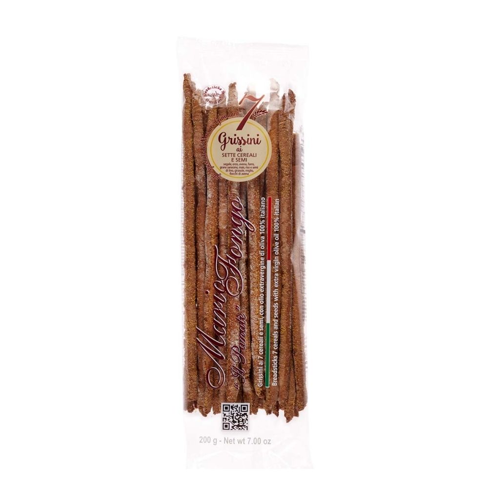 Grisini s 7 žiti in semeni 200g Grisini s 7 žiti in semeni 200g