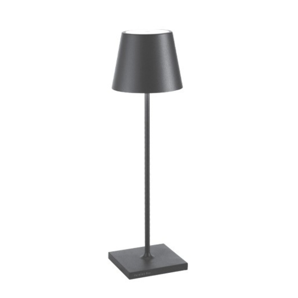 Poldina Pro DARK GREY namizna svetilka