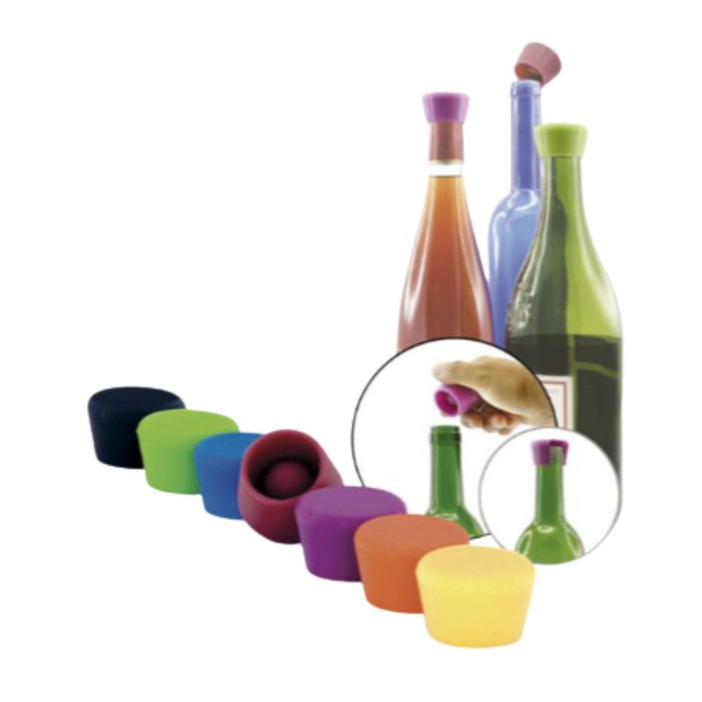 Pulltex Silicone Wine Stoppers 2 kos