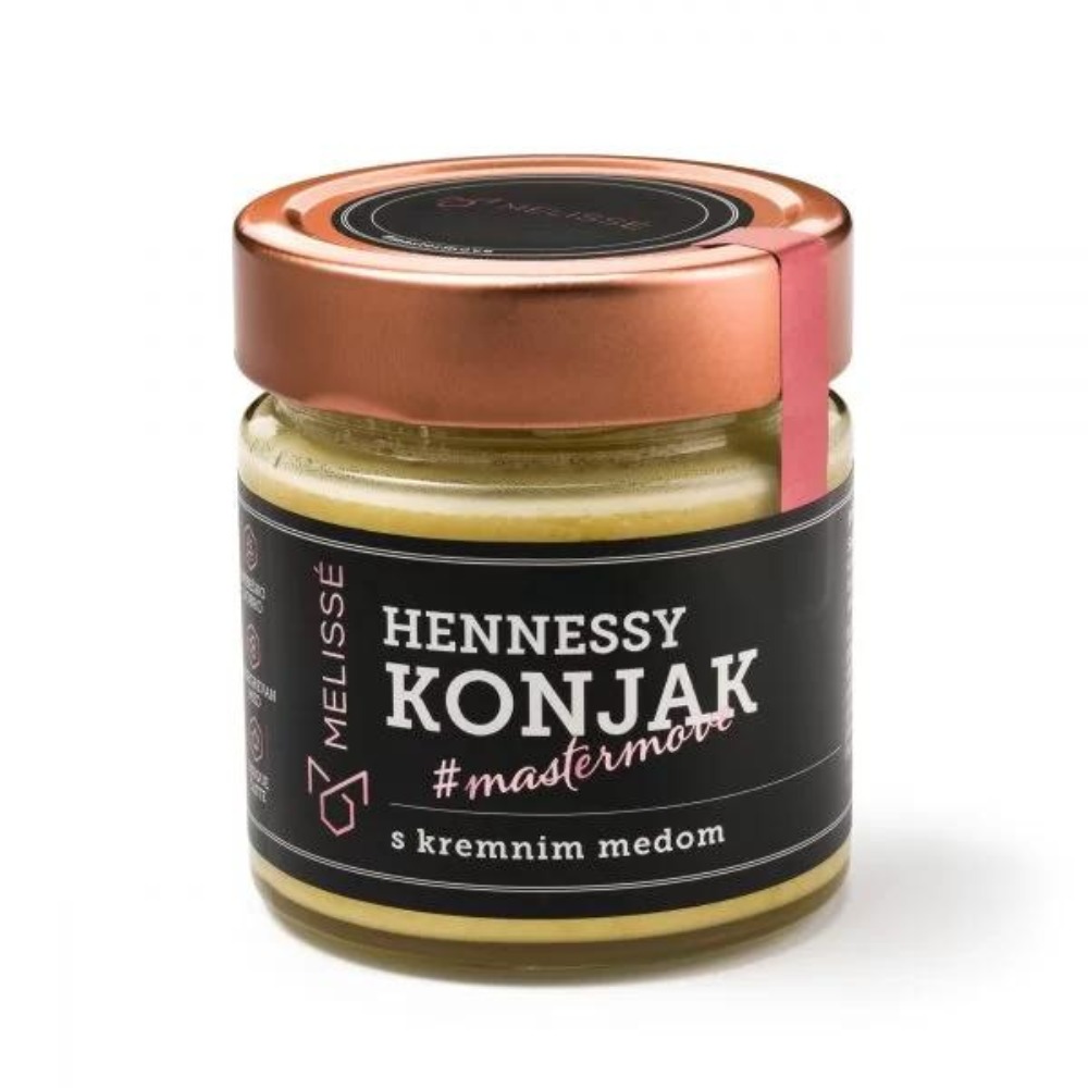 Kremni med s Hennessy konjakom, 200 ml