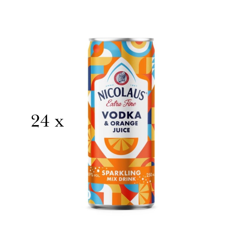 Nicolaus vodka & Orange Juice 24x250ml