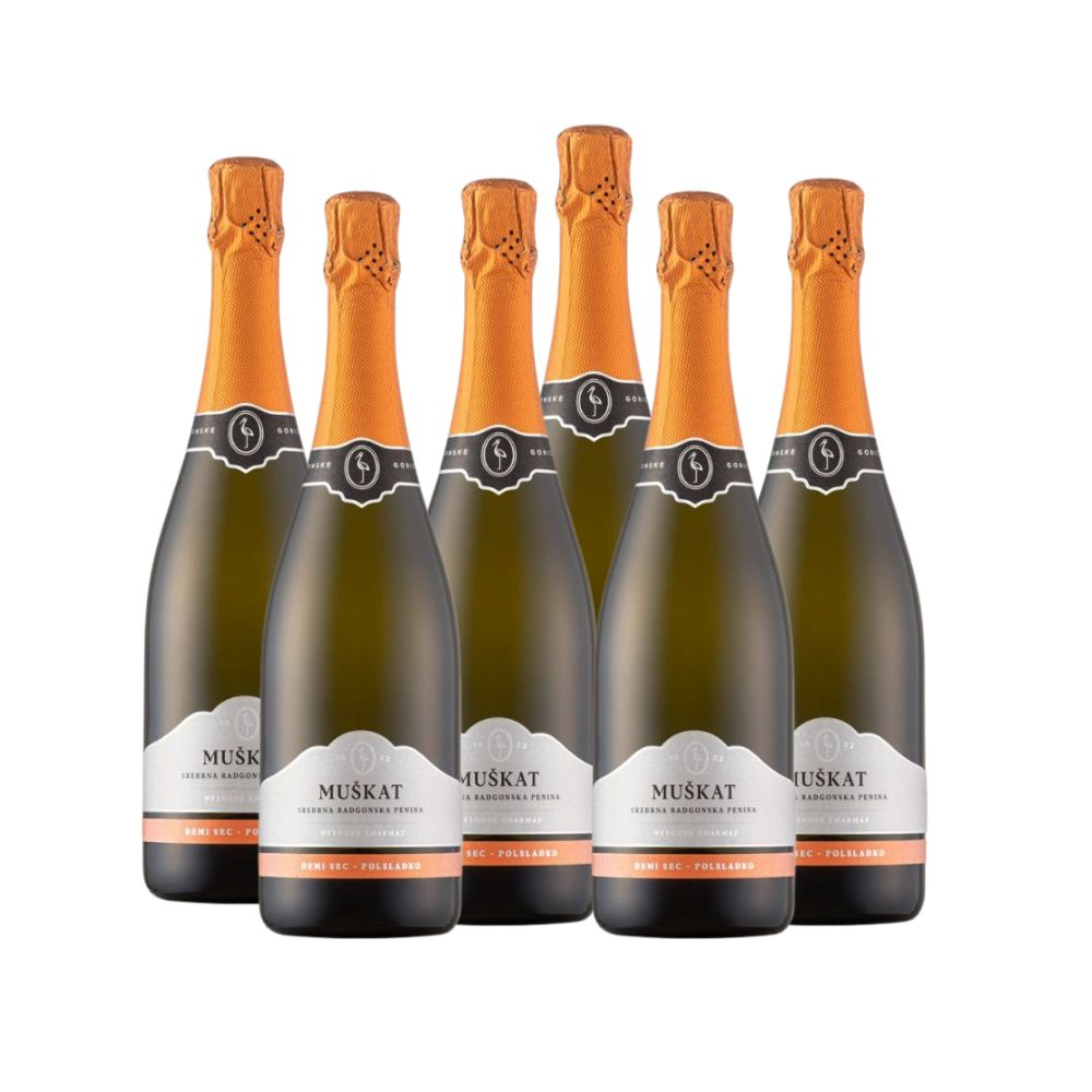 Muškatna penina 6x0,75l