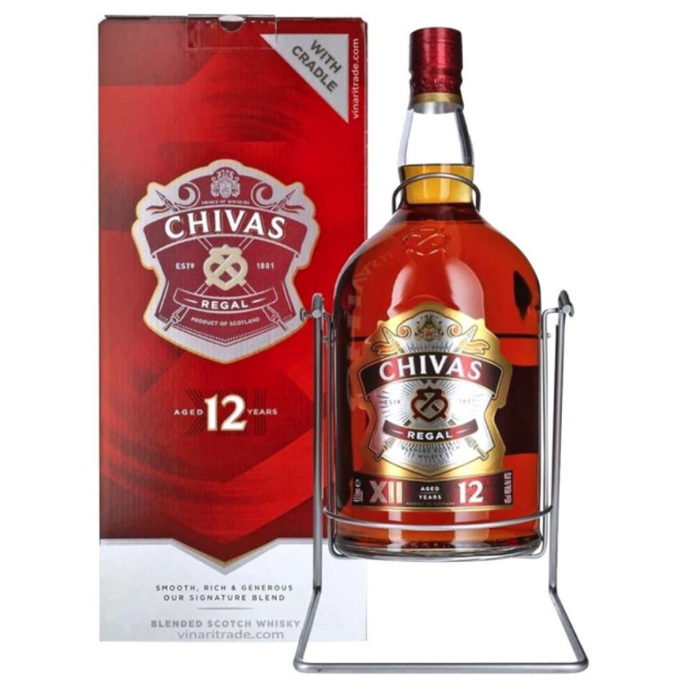 Whiskey Chivas Regal 12 YO 4,5l Cradle