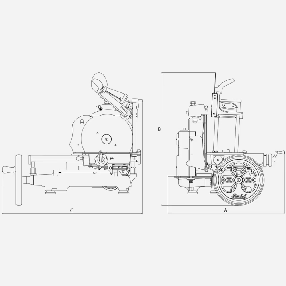 Berkel rezalnik Flywheel Tribute BLACK