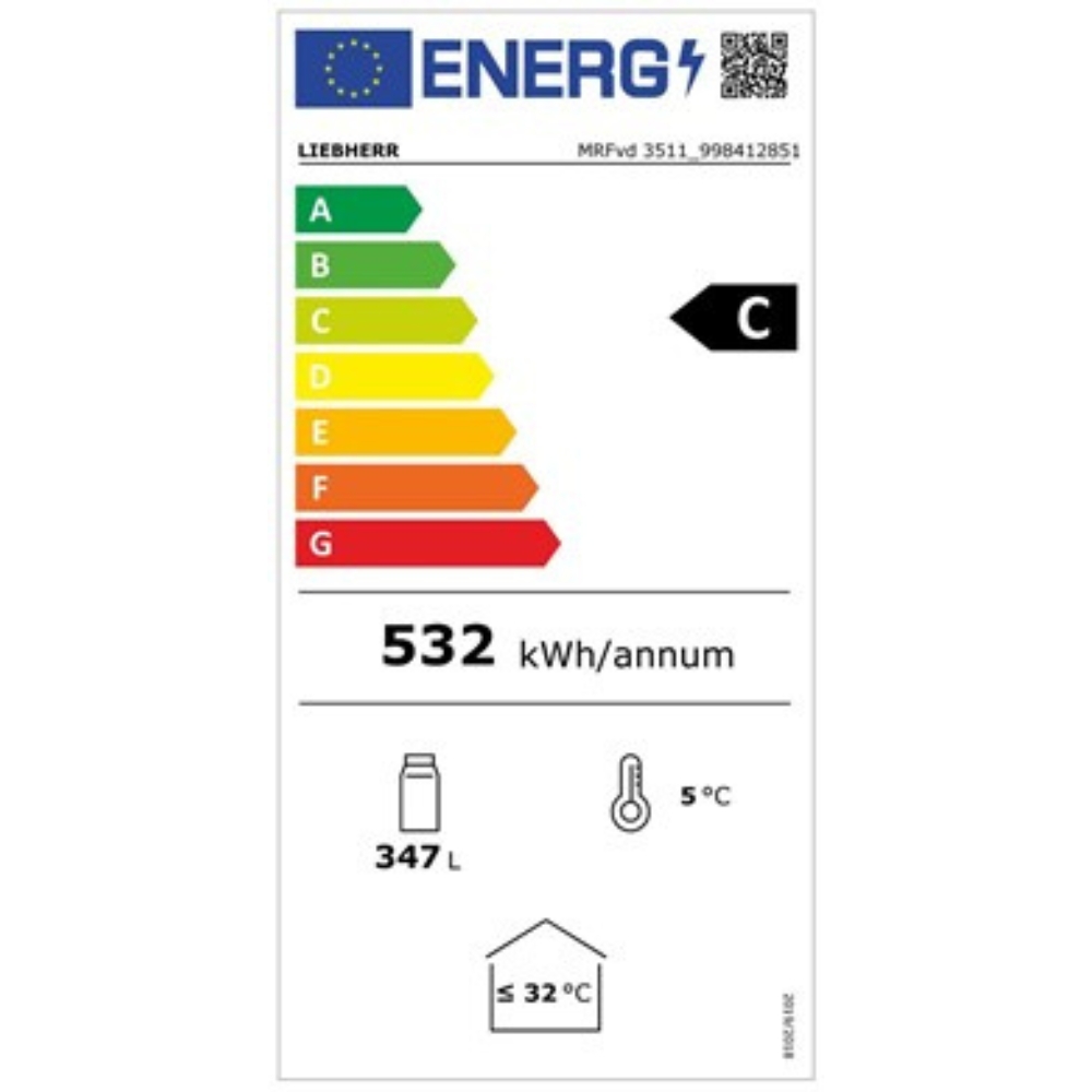 Hladilnik MRFvd 3511 003 Performance siv