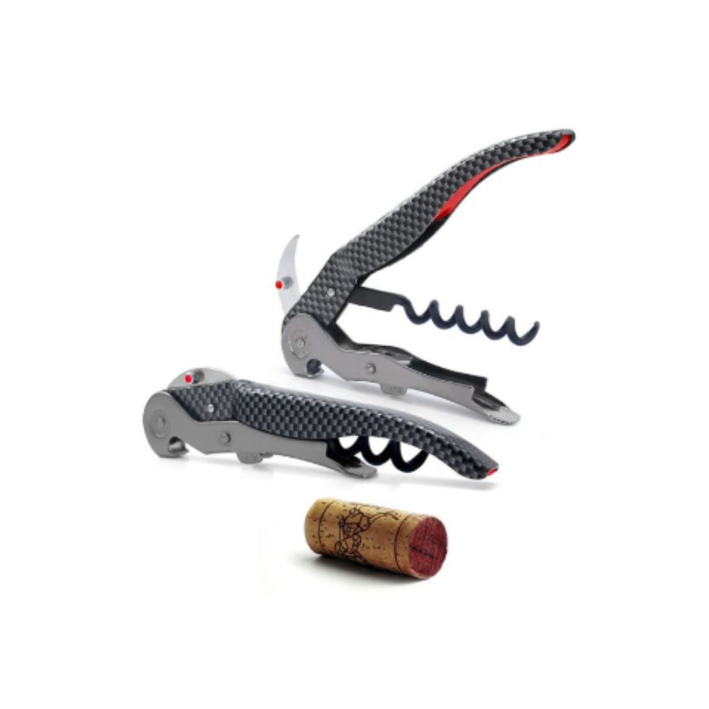 Pulltex Odpirač ClickCut Carbon Efect v embalaži Pulltex Odpirač ClickCut Carbon Efect v embalaži