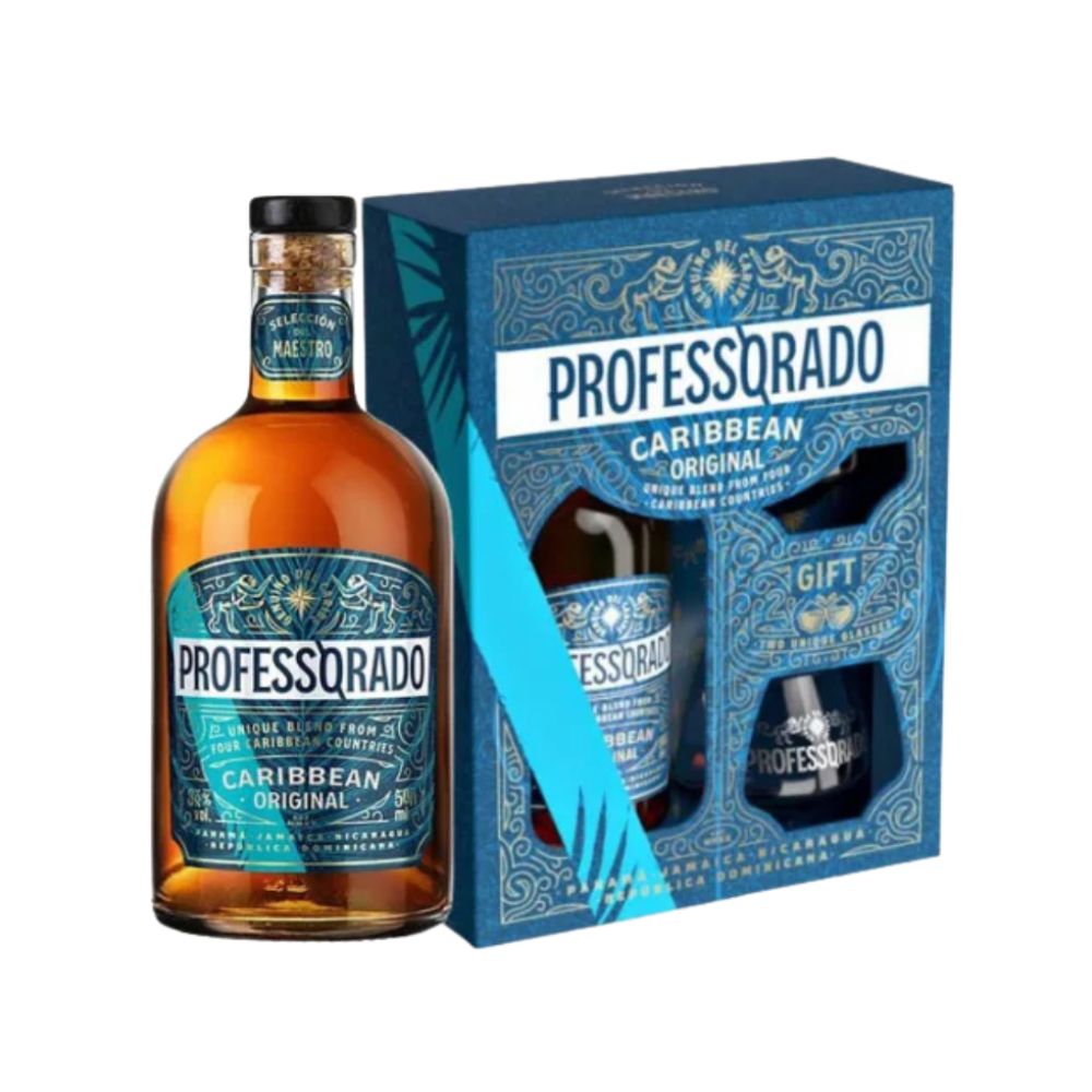 Professorado Caribbean Original rum gift pack 0,5l