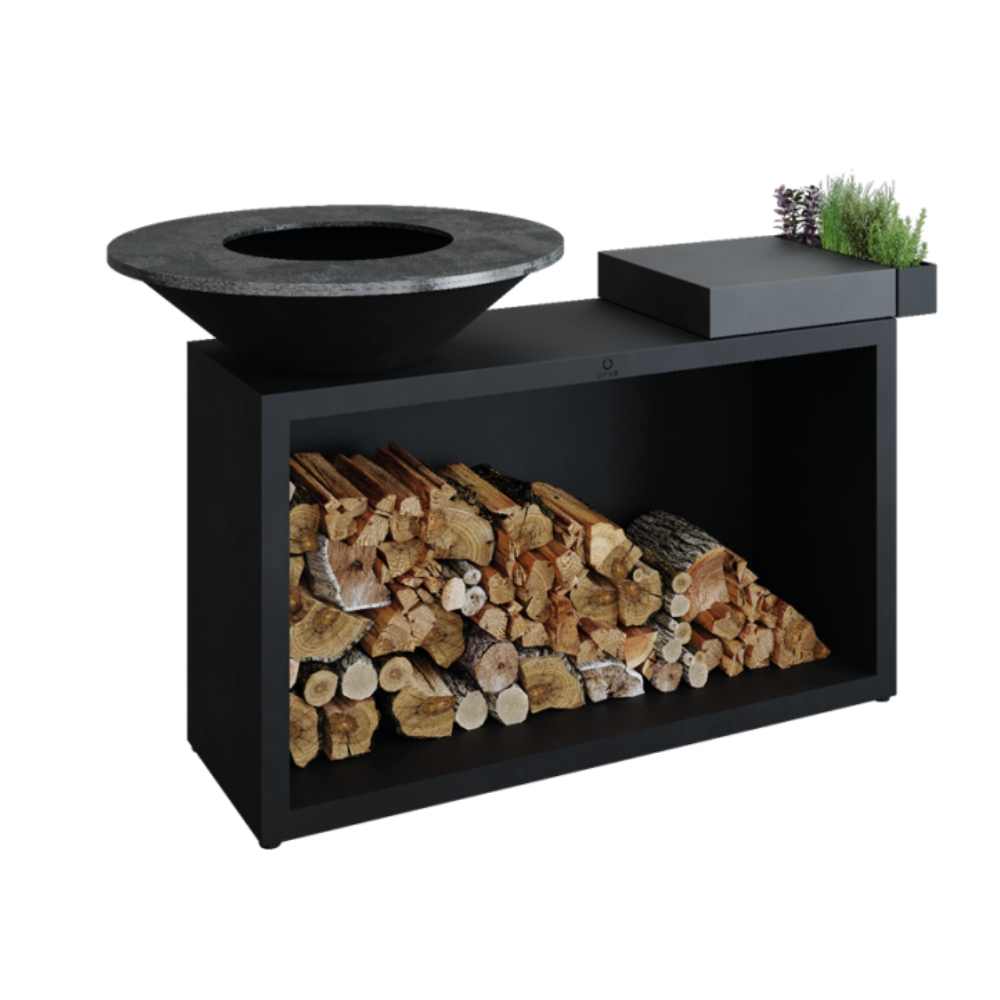 GRILL OFYR ISLAND BLACK 85 CERAMIC DARK GREY