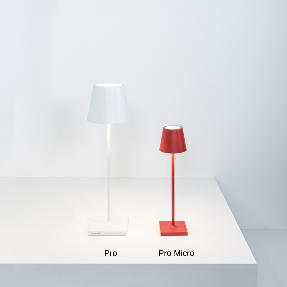 Poldina Pro Micro WHITE namizna svetilka