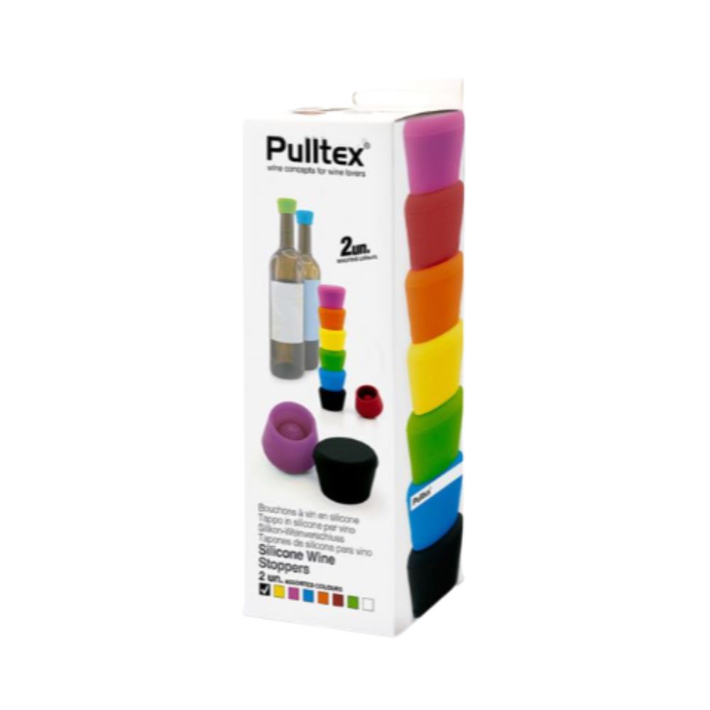 Pulltex Silicone Wine Stoppers 2 kos