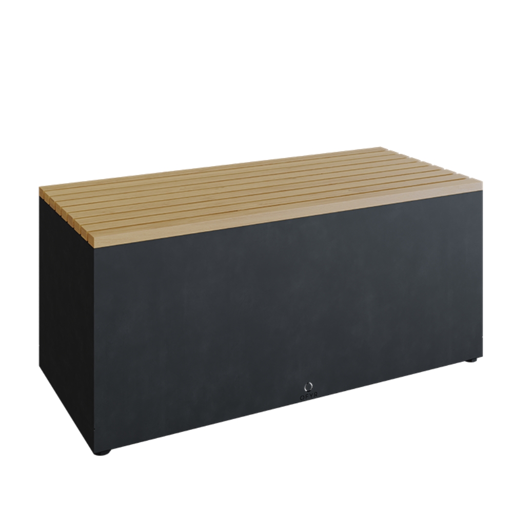 OFYR GARDEN BENCH BLACK