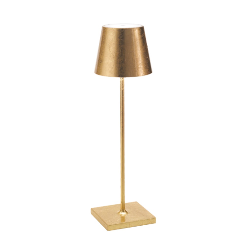 Poldina Pro FOGLIA COLOR GOLD namizna svetilka