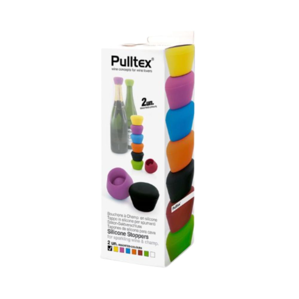 Pulltex Silicone Champagne Stoppers 2 kos