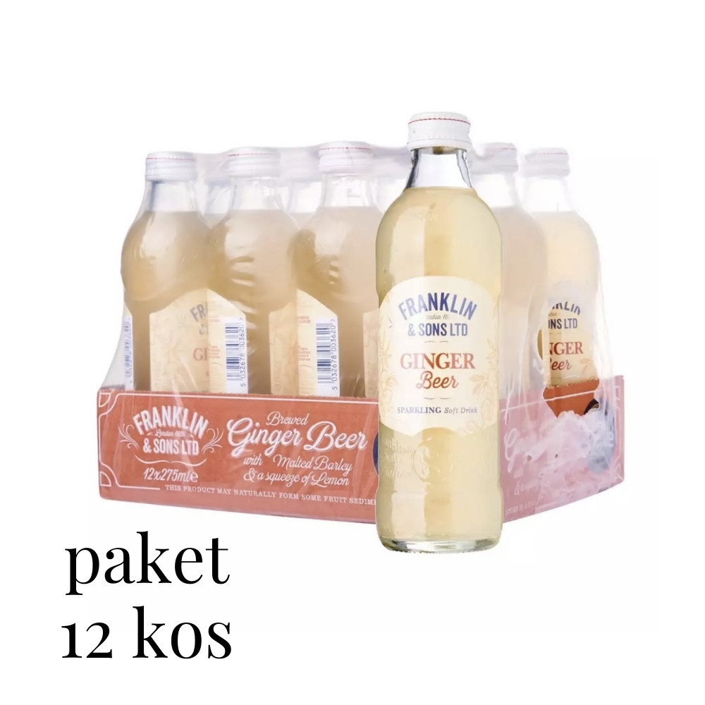 Franklin Ginger Beer 12X0,275L Franklin Ginger Beer 12X0,275L