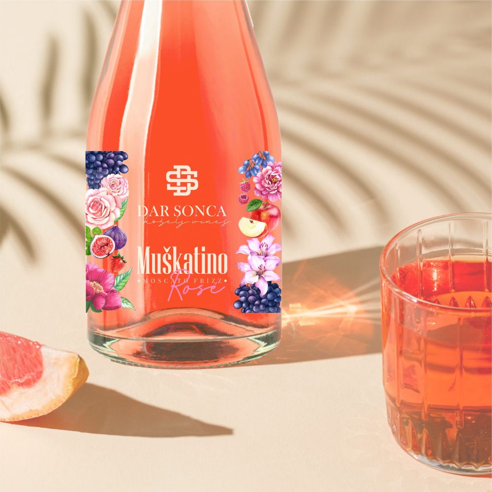 Muškatino Rose Moscato Frizz