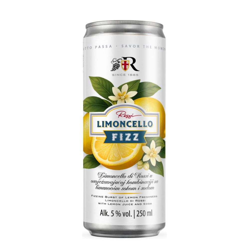 Rossi Limoncello Fizz 250ml