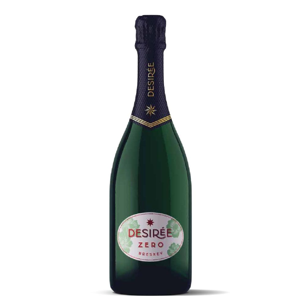 Brezalkoholno peneče vino Desiree zero