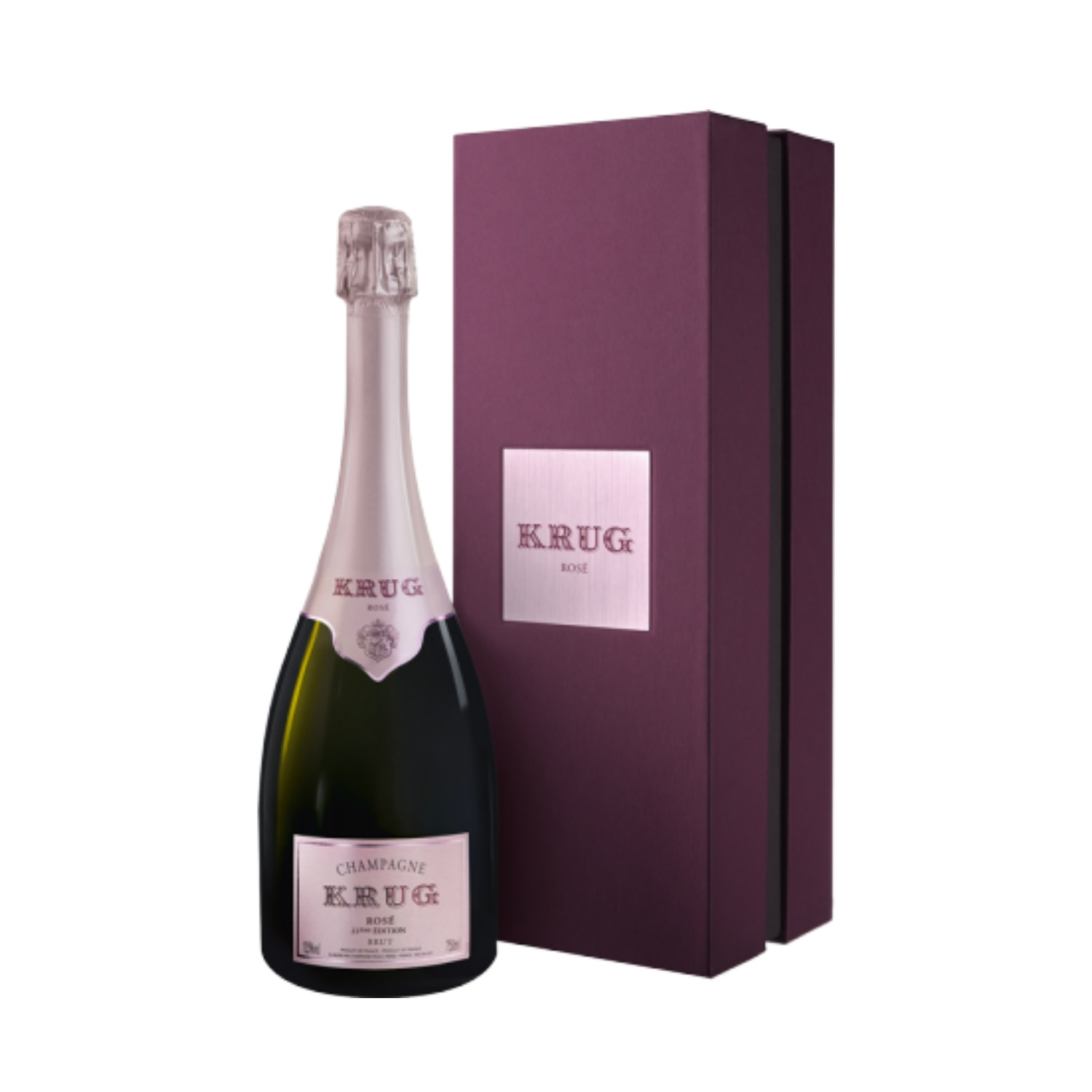 Champagne Krug Rose v škatli