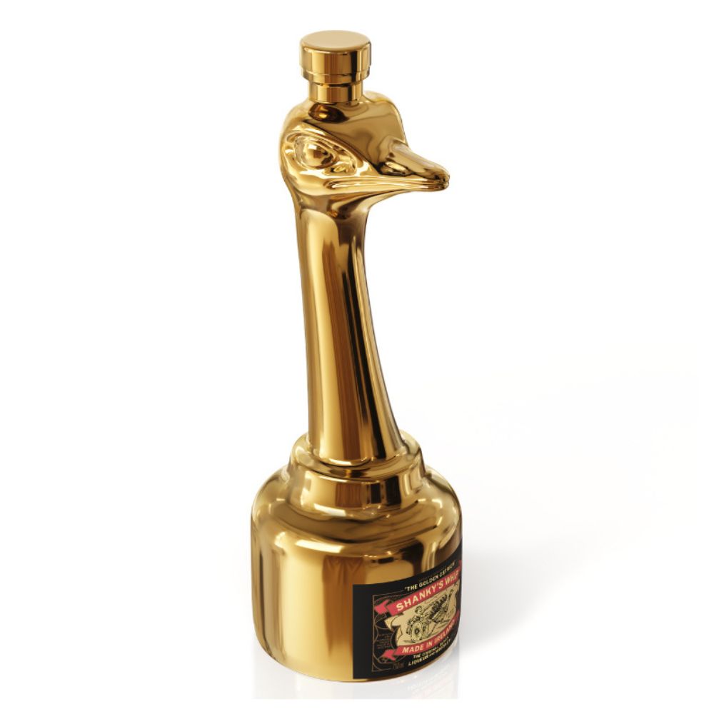 Whiskey Shanky´s Whip Liqueur Golden Ostrich 0,7l
