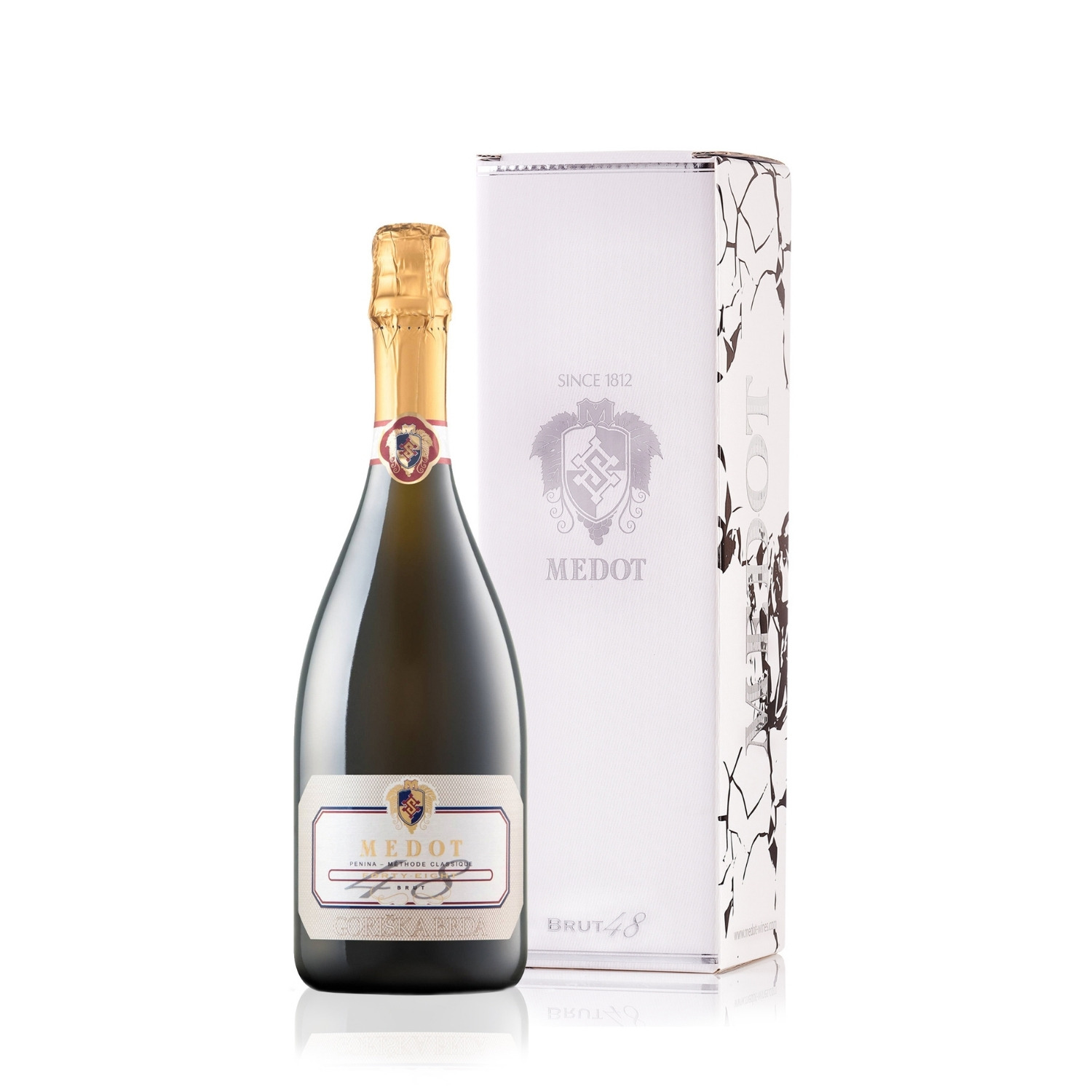 Penina Medot Brut 48 v darilnem kartonu Penina Medot Brut 48 v darilnem kartonu