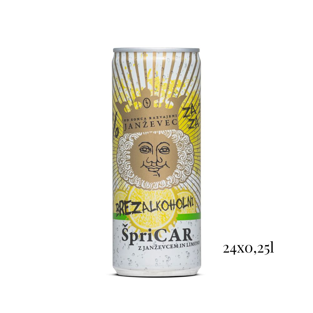 ŠpriCAR brezalkoholni 24x0,25l