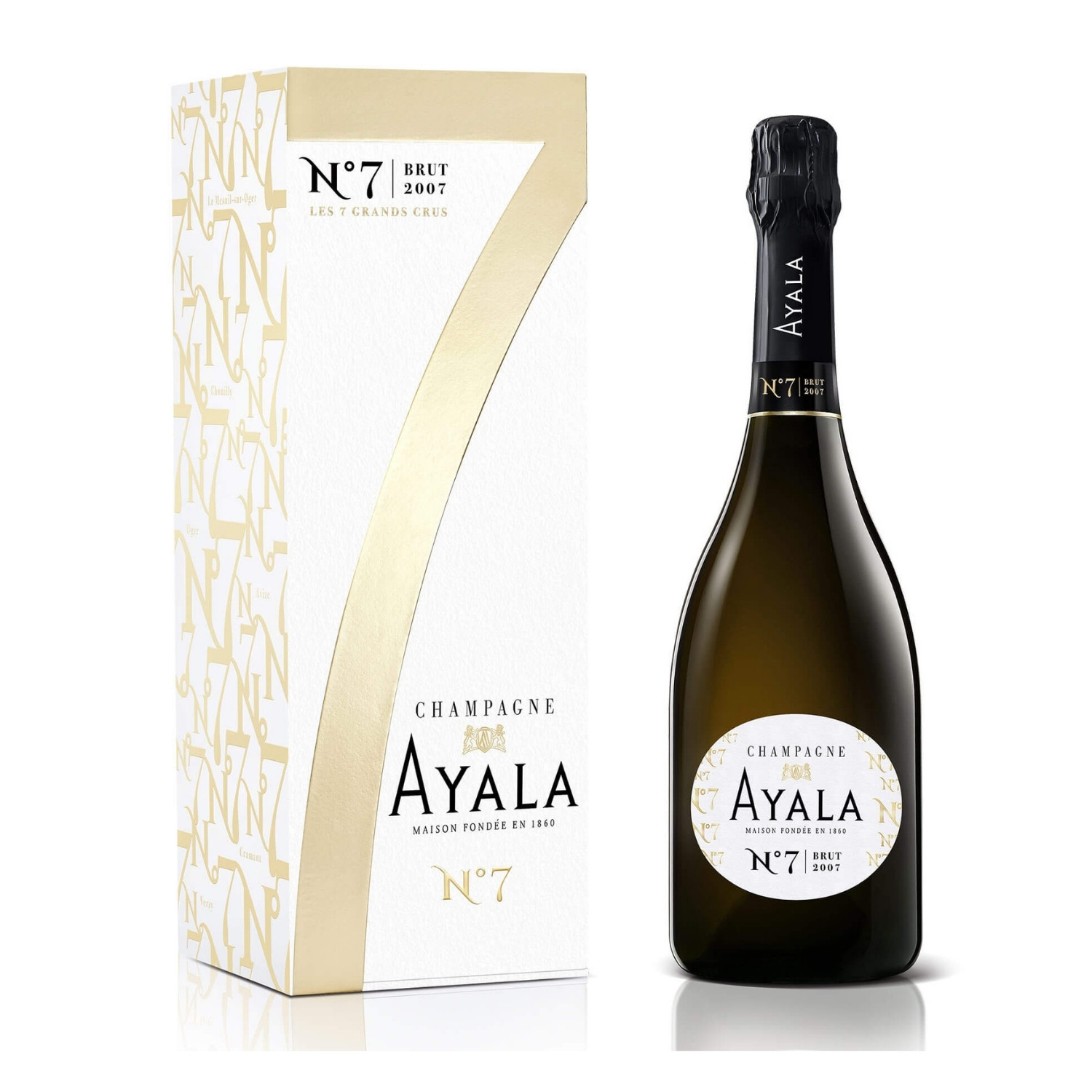 Champagne AYALA Cuvee No.7 Gift Box