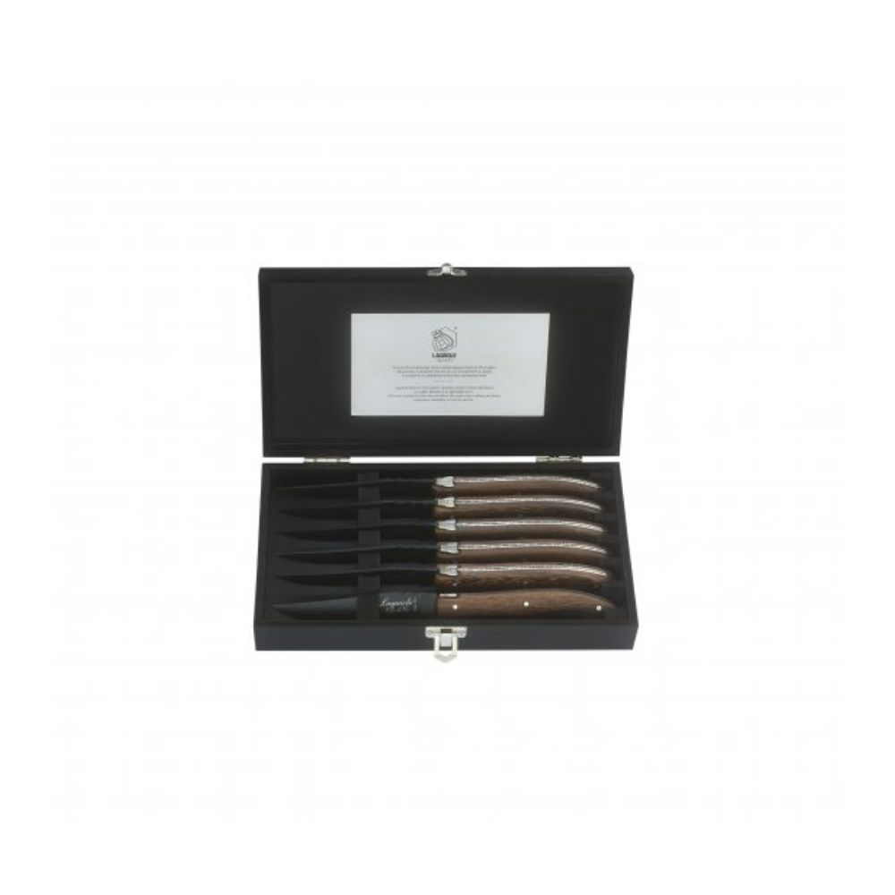 Set nožev za zrezke, Luxury Line steak knives Wenge wood