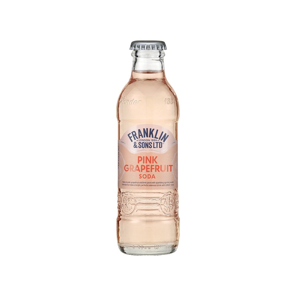 Franklin Pink Grapefruit & Lime Soda 0,2L Franklin Pink Grapefruit & Lime Soda 0,2L