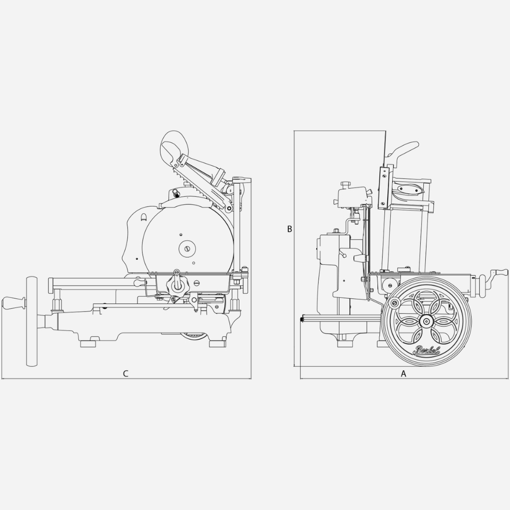 Berkel rezalnik Volano Flywheel B3 BERKEL RED