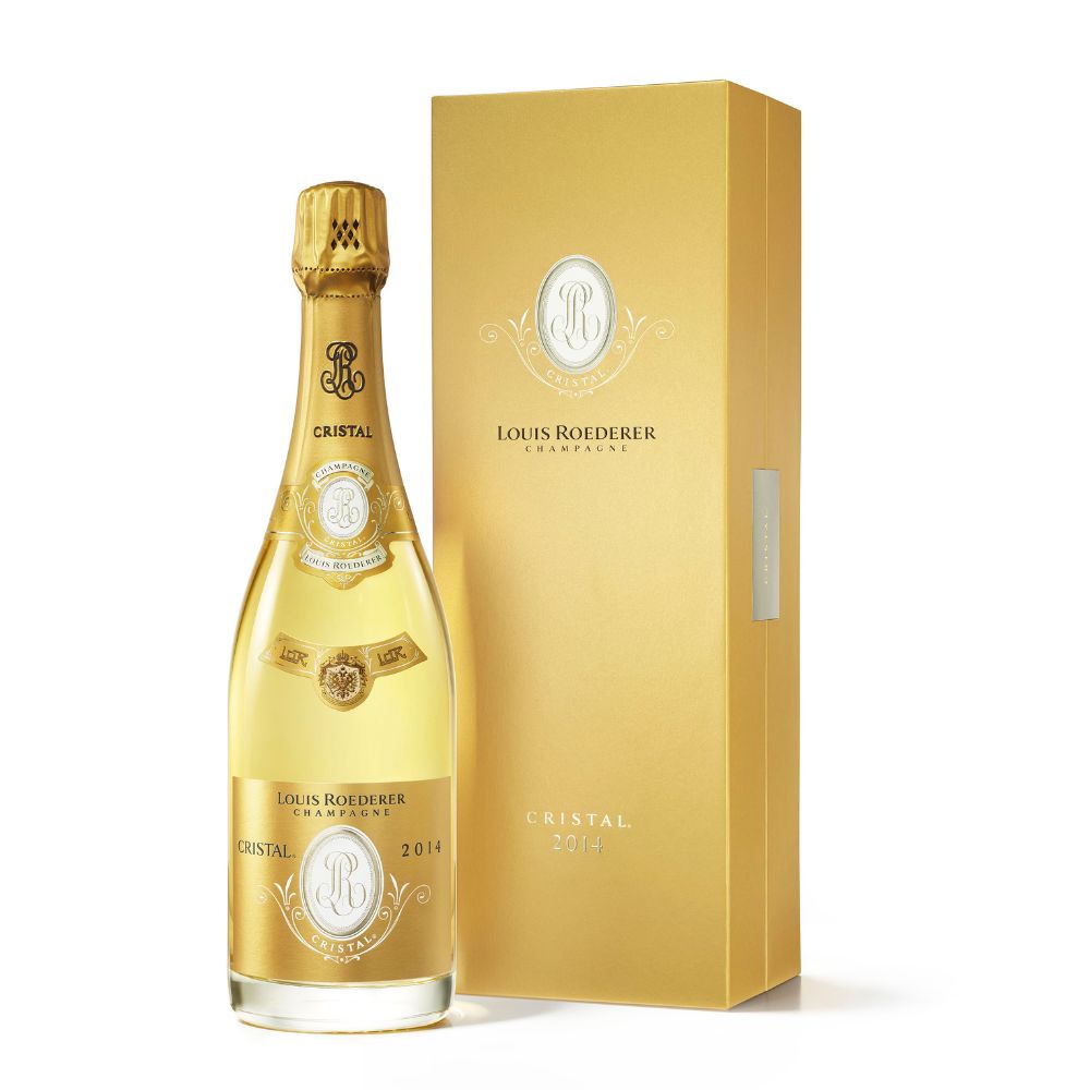 Champagne Cristal Brut 2014 Gift Box